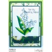 LILY OF THE VALLEY RUBBER STAMP